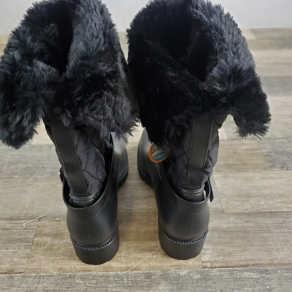 Spring‎ Step Womens Paraasto Boots Size 6.5 - 7 EU 37 Black NEW NWOB